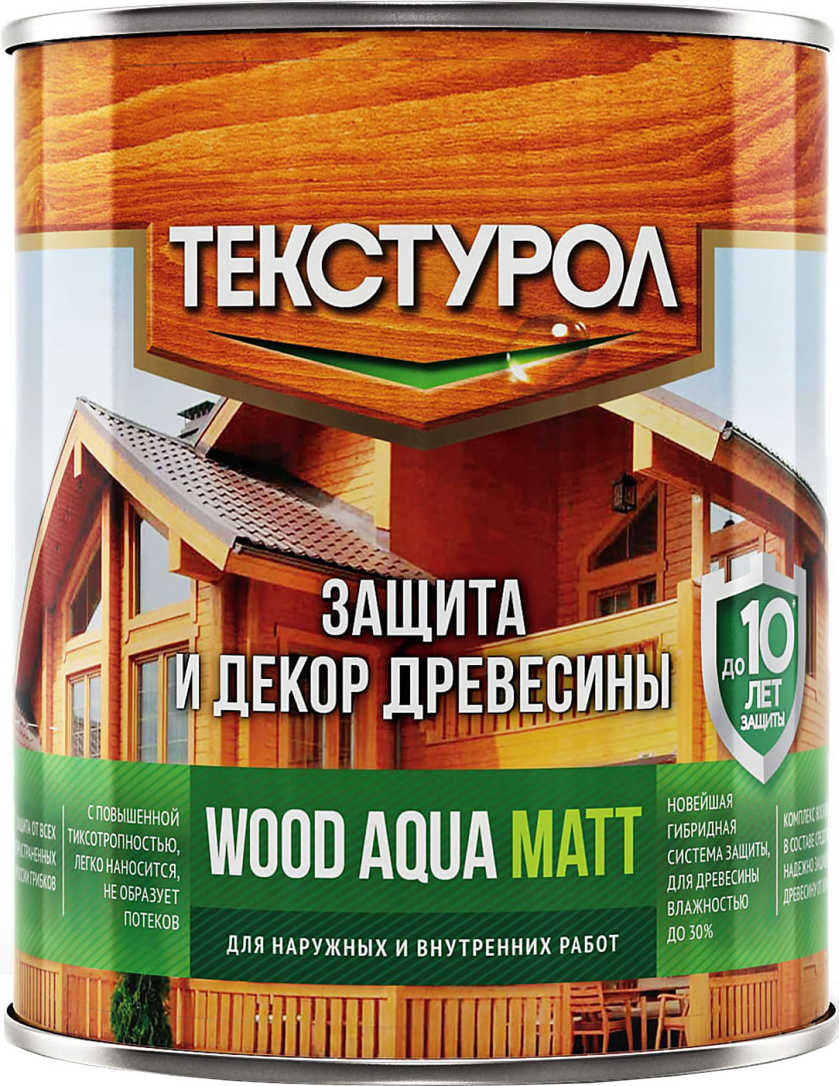 Антисептик для дерева ТЕКСТУРОЛ Wood Aqua Matt 0,8 л тик — цена в  Новотроицке, купить в интернет-магазине, характеристики и отзывы, фото